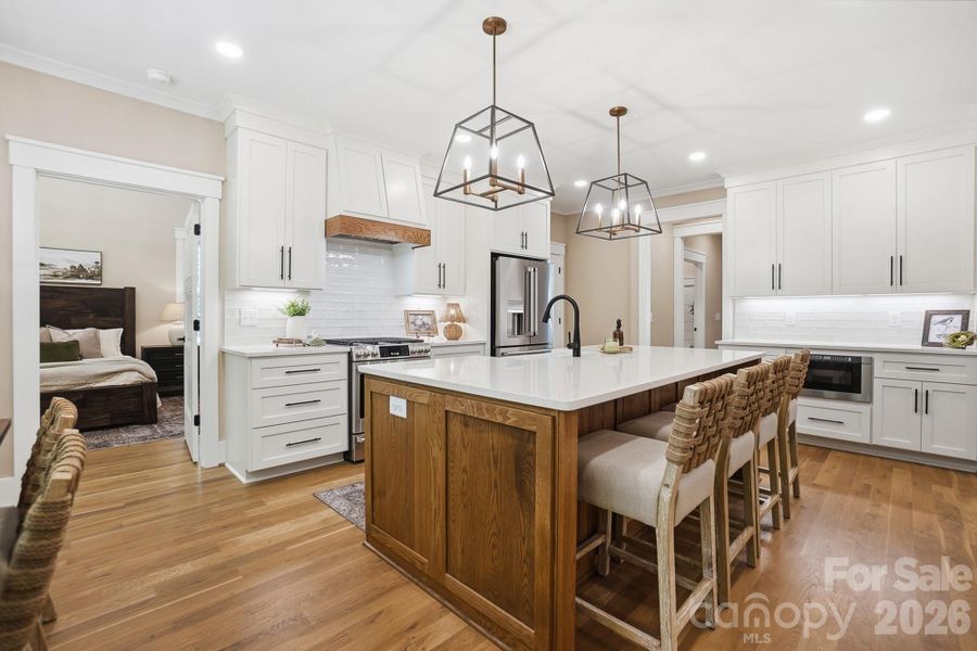 Furnished interior view inside a new home in , Marshville (Image 17).