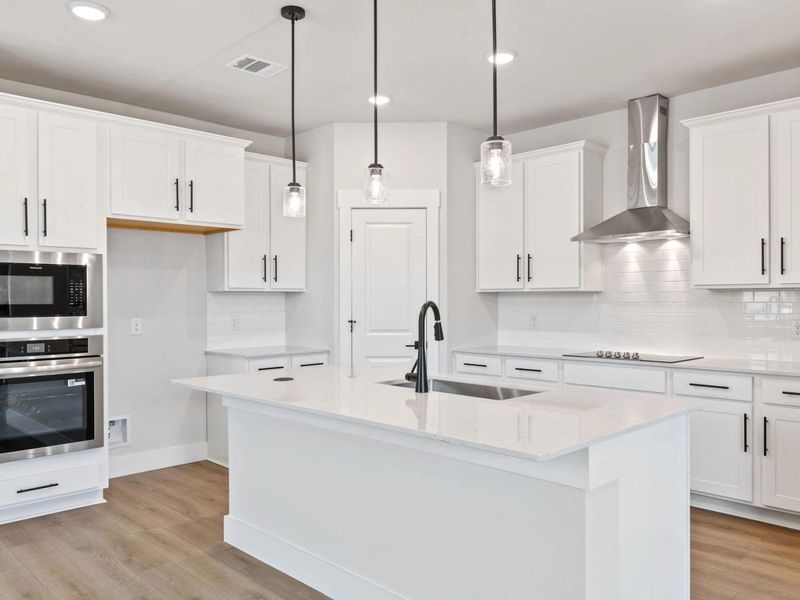 Furnished interior view inside a new home in Lake Park Villas, Wylie (Image 5). Furnished interior view inside a new home in Lake Park Villas, Wylie (Image 5).