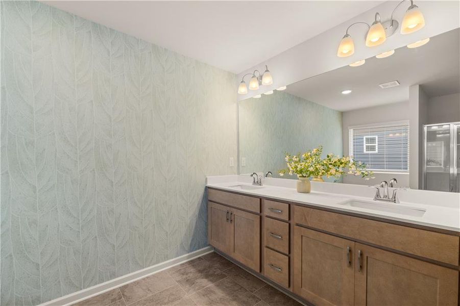 Furnished interior view inside a new home in The Retreat at Walden Park, Jonesboro (Image 22).