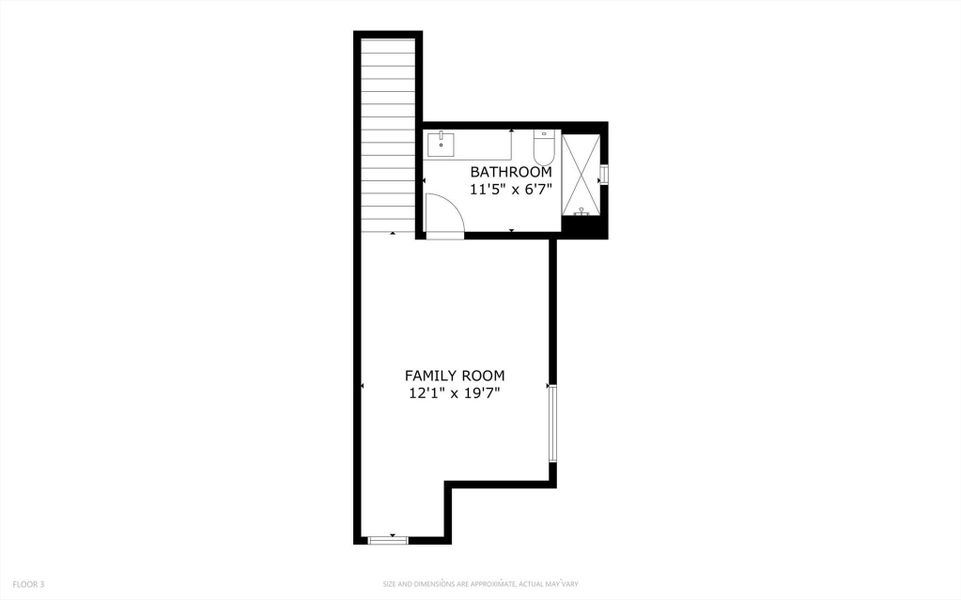 2D floor plan layout of this home in , Austin, TX (Image 6).