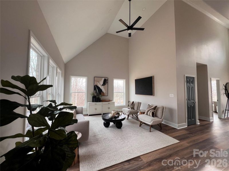 Furnished interior view inside a new home in , Dallas (Image 16).