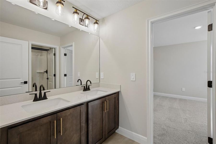 Furnished interior view inside a new home in Oakfield Trails, Parrish (Image 4).