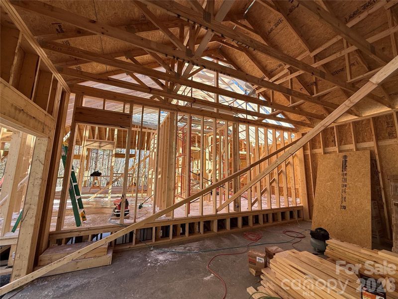 In-progress construction of a new home in , Boone, NC (Image 5).