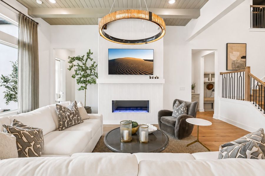 Furnished interior view inside a new home in Bluff Haven, Georgetown (Image 7).