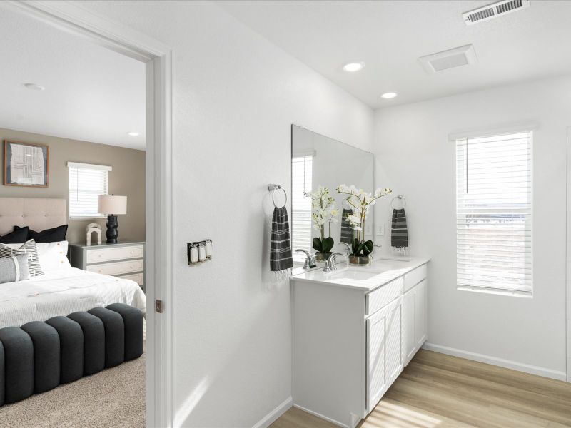 Furnished interior view inside a new home in Westgate, Greeley (Image 21).