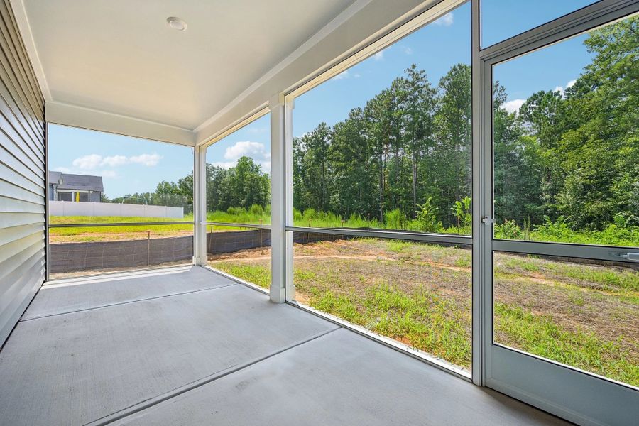 Screened-In Porch featuring the AW Collection® Sapphire - Color and comfort with outdoor flair. Screened-In Porch featuring the AW Collection® Sapphire - Color and comfort with outdoor flair.