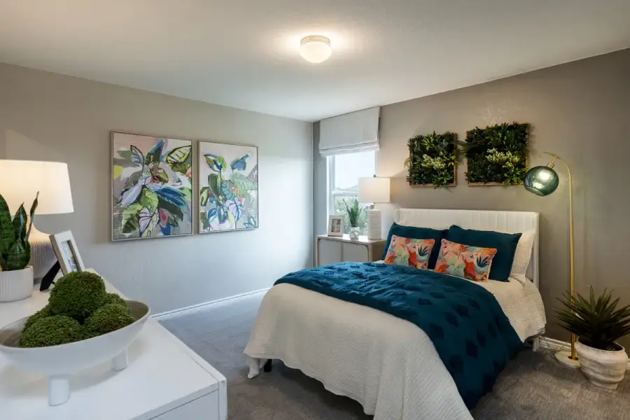 Representative furnished interior of a home built from the 2702 by KB Home in Espino Trails, San Antonio (Image 12).