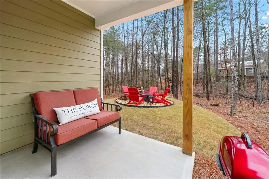 Exterior details and patio area of a home in , Waleska (Image 2). Exterior details and patio area of a home in , Waleska (Image 2).