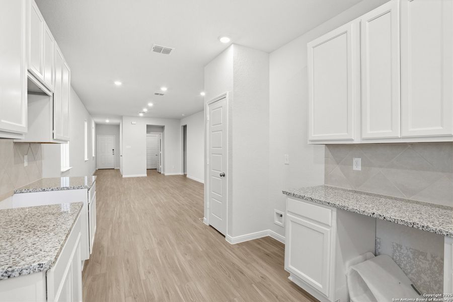 Furnished interior view inside a new home in Katzer Ranch, Converse (Image 7).