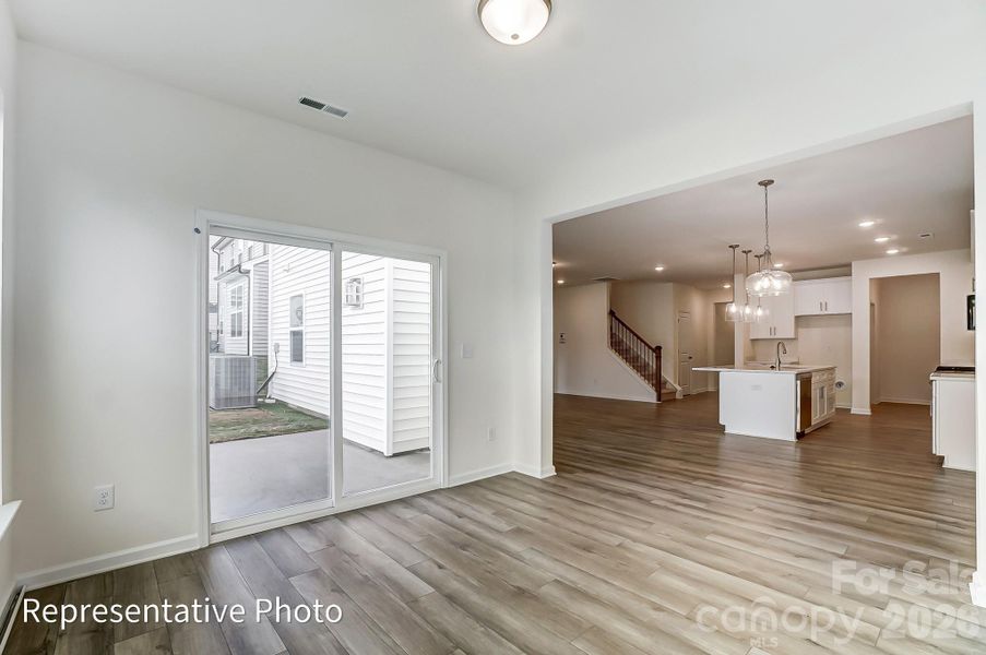 Spacious, unfurnished interior of a new home in Enclave at Riverdale, Huntersville (Image 19). Spacious, unfurnished interior of a new home in Enclave at Riverdale, Huntersville (Image 19).