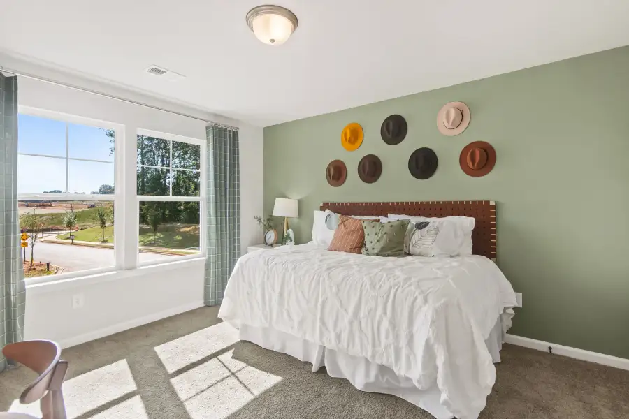 Furnished interior view inside a new home in Bridgeport Single Family Homes, Greenville (Image 17).