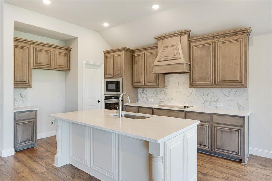 Furnished interior view inside a new home in Coyote Crossing, Godley (Image 17).