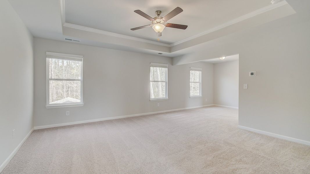 Furnished interior view inside a new home in Copperfield, Locust Grove (Image 8).