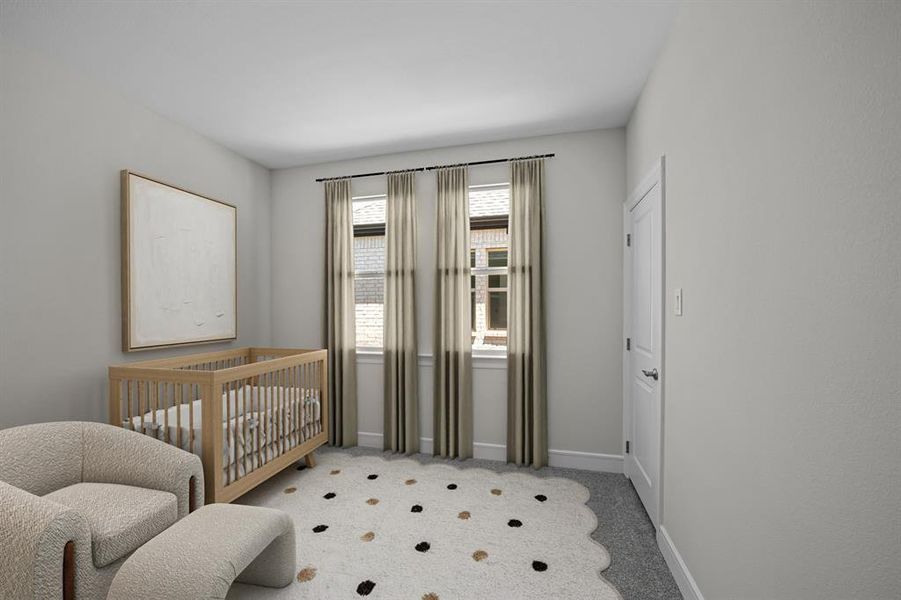 Furnished interior view inside a new home in Wellington, Haslet (Image 25).