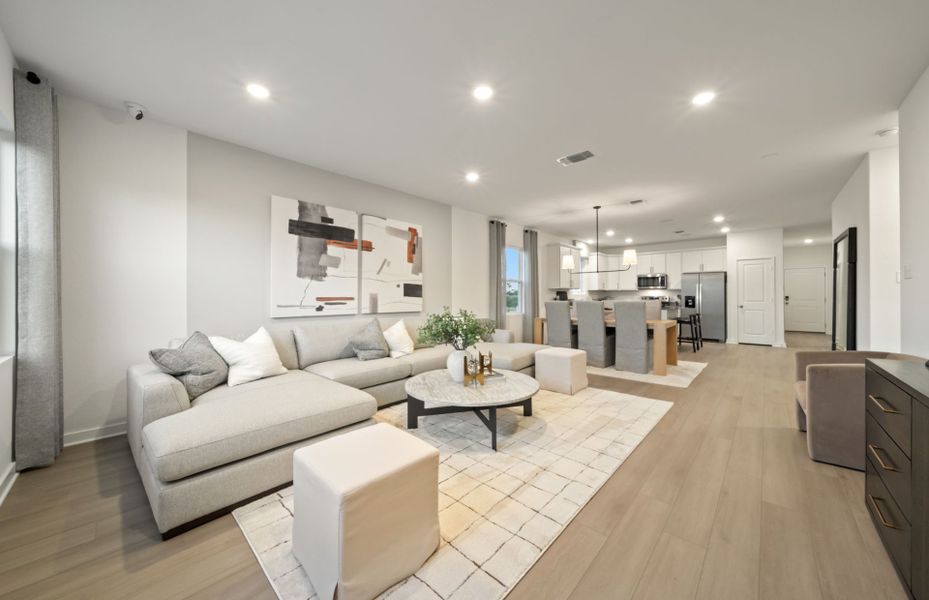 Open-Concept Living Spaces Open-Concept Living Spaces