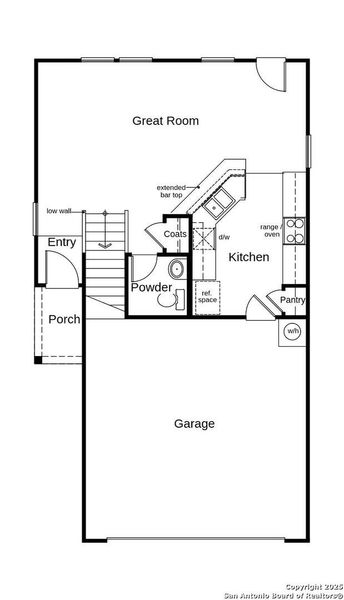 2D floor plan layout of this home in Spanish Trails Villas, San Antonio, TX (Image 4). 2D floor plan layout of this home in Spanish Trails Villas, San Antonio, TX (Image 4).