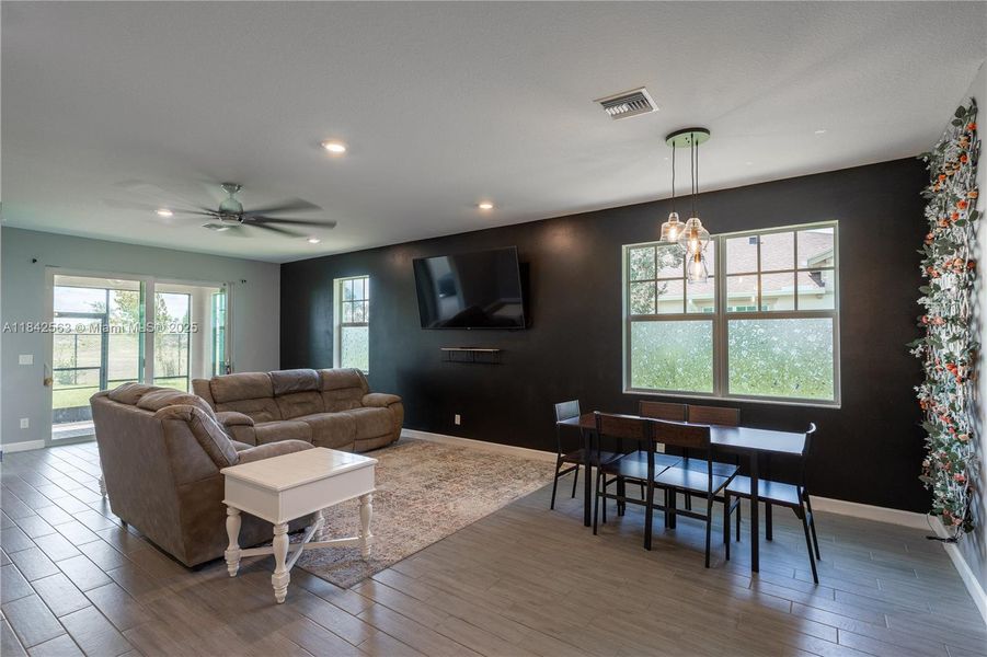 Furnished interior view inside a new home in , Loxahatchee (Image 8).