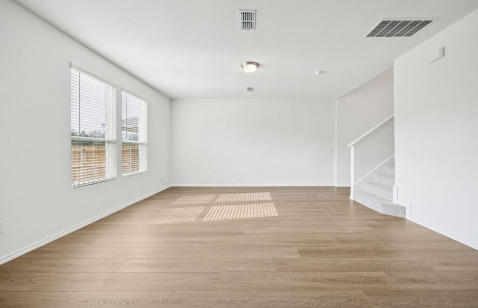 Representative unfurnished interior of a home built from the Camelia by Centex in Mobberly Farms, Pilot Point (Image 22).