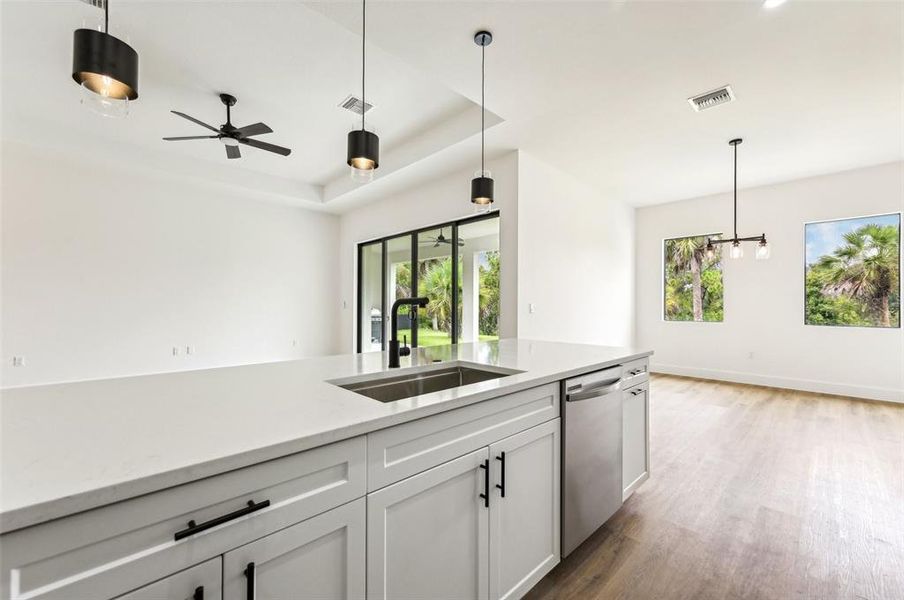 Furnished interior view inside a new home in , North Port (Image 8).