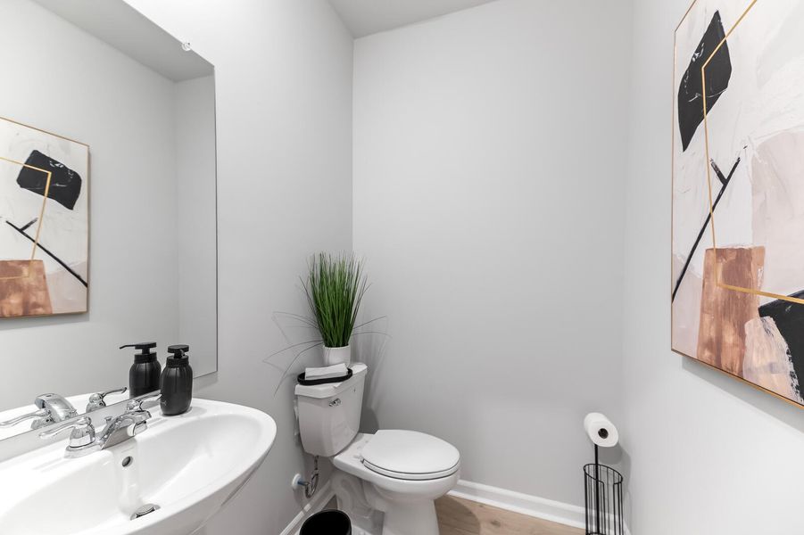 Furnished interior view inside a new home in Heron's Walk at Summers Corner, Summerville (Image 10).