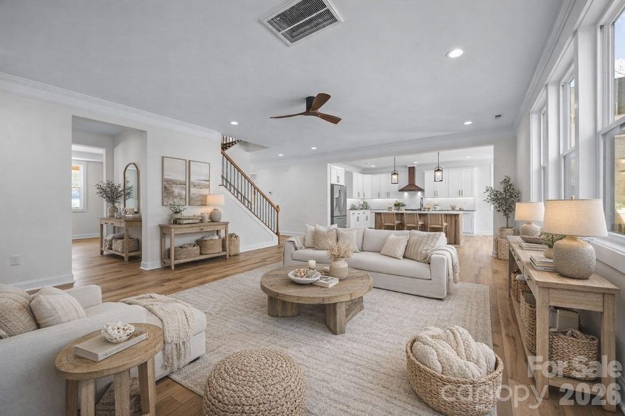 Furnished interior view inside a new home in , Salisbury (Image 13).