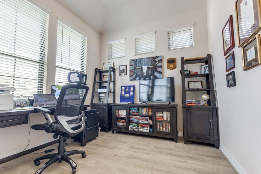 Furnished interior view inside a new home in , League City (Image 8).