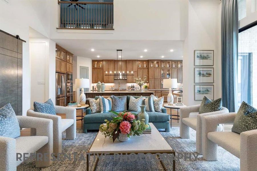 Furnished interior view inside a new home in Quail Hollow, Rockwall (Image 20).