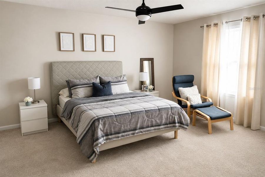 Furnished interior view inside a new home in , Apopka (Image 13). Furnished interior view inside a new home in , Apopka (Image 13).