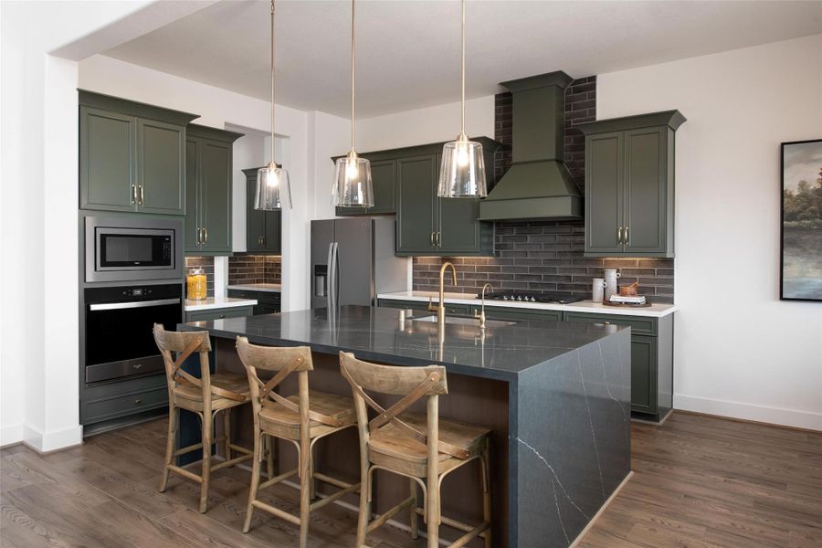 Furnished interior view inside a new home in Sunterra Lakes, Brookshire (Image 9).