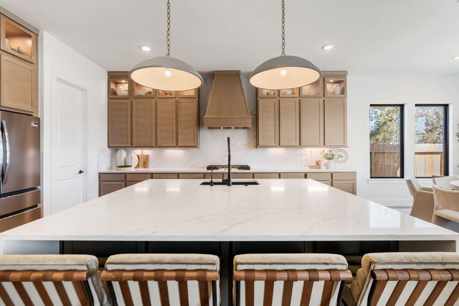 Furnished interior view inside a new home in Friendswood Trails, Friendswood (Image 9).