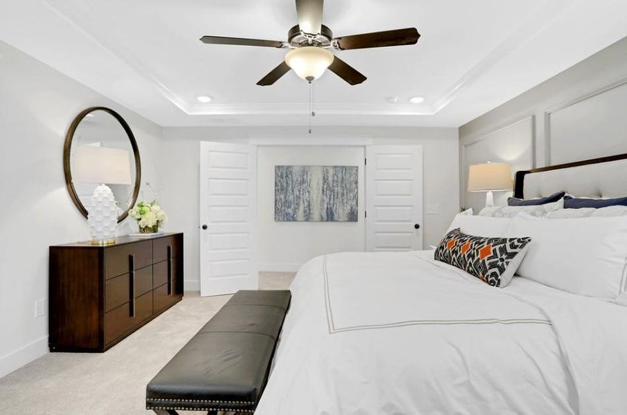 Furnished interior view inside a new home in , Pendergrass (Image 8).