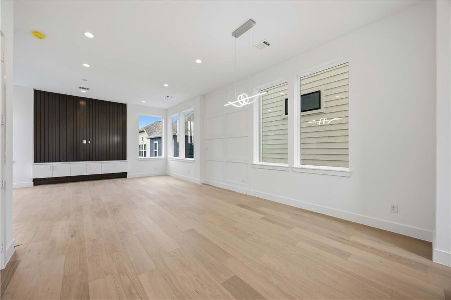 Spacious, unfurnished interior of a new home in , Houston (Image 12). Spacious, unfurnished interior of a new home in , Houston (Image 12).