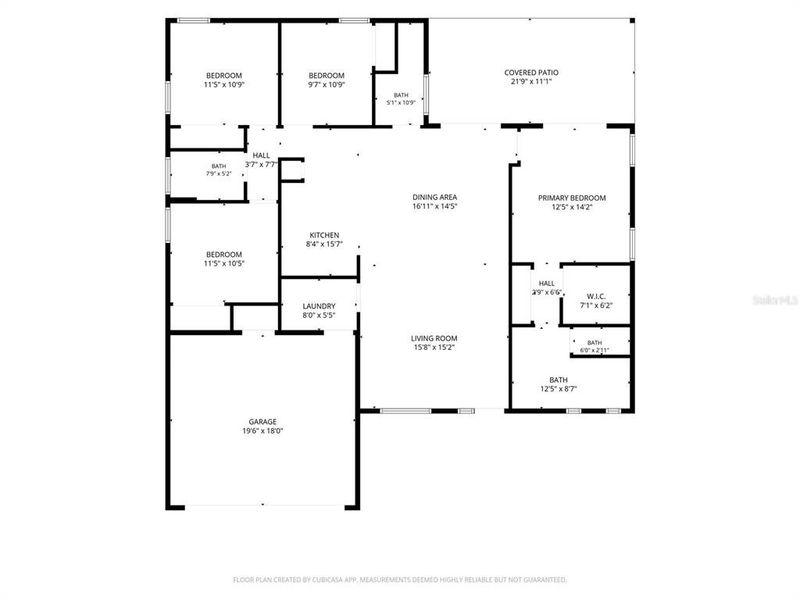 2D floor plan layout of this home in , Placida, FL (Image 5).