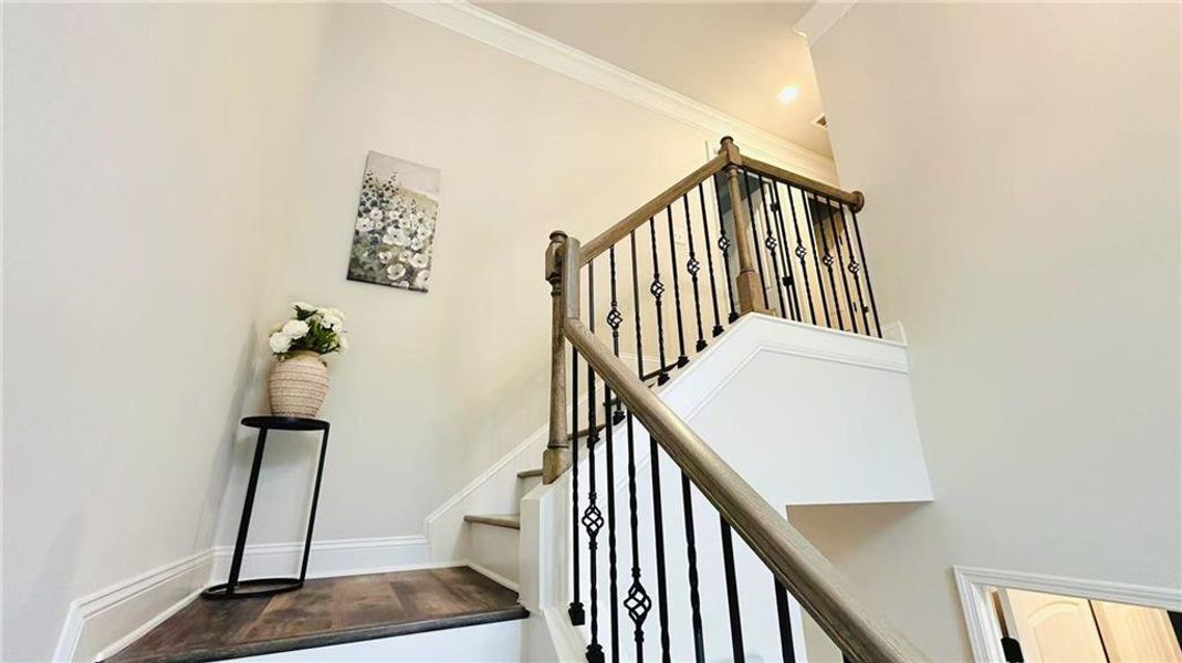 Furnished interior view inside a new home in , Lawrenceville (Image 9).