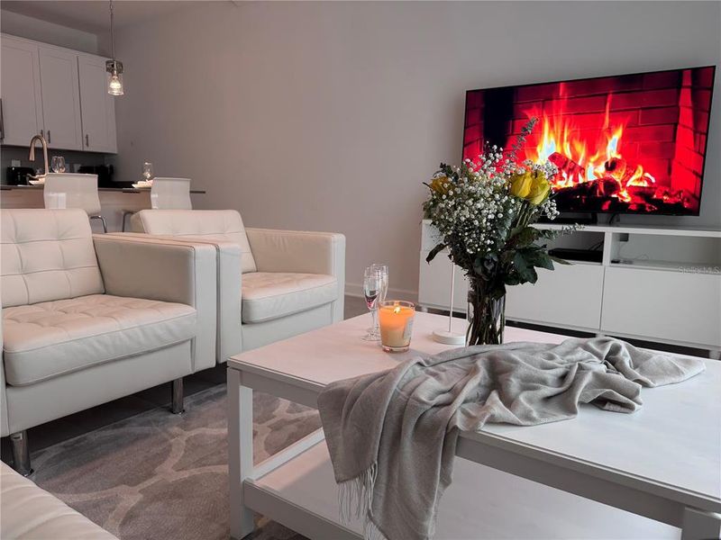 Furnished interior view inside a new home in , Kissimmee (Image 39).