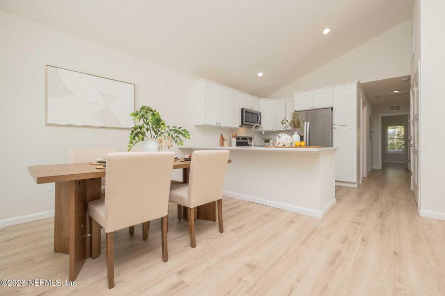 Furnished interior view inside a new home in , St. Augustine (Image 7). Furnished interior view inside a new home in , St. Augustine (Image 7).