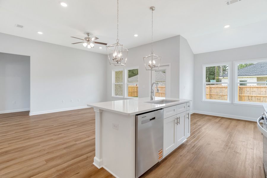 Furnished interior view inside a new home in , Crestview (Image 11).