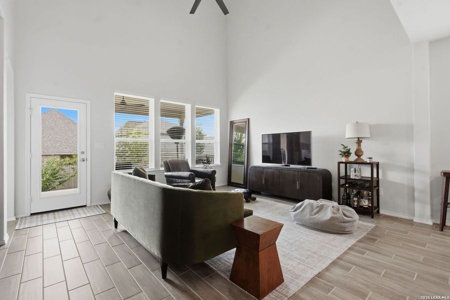 Furnished interior view inside a new home in Bison Ridge, San Antonio (Image 27).
