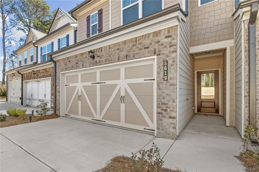 Exterior details and patio area of a home in Mulberry Summit, Flowery Branch (Image 2). Exterior details and patio area of a home in Mulberry Summit, Flowery Branch (Image 2).