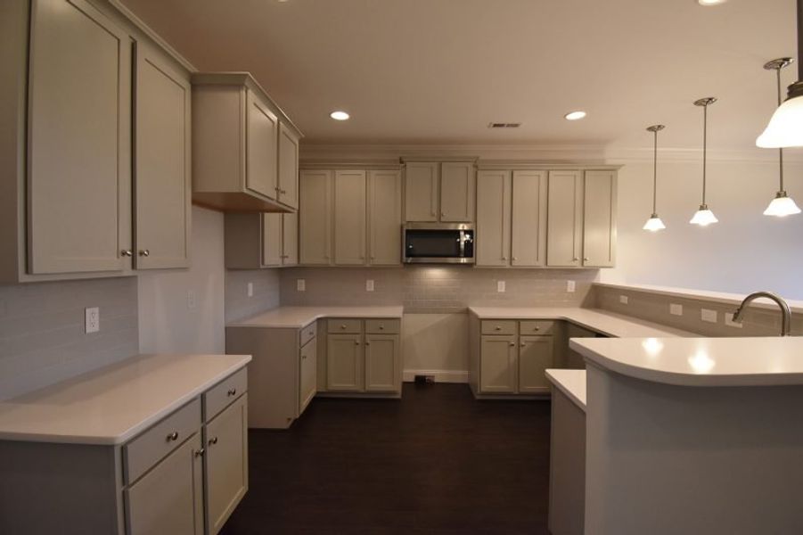 Representative furnished interior of a home built from the Cayman X by Keystone Homes NC in Trellises, High Point (Image 12).