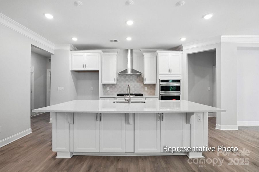 Furnished interior view inside a new home in The Meadows at Laurelbrook, Sherrills Ford (Image 11).