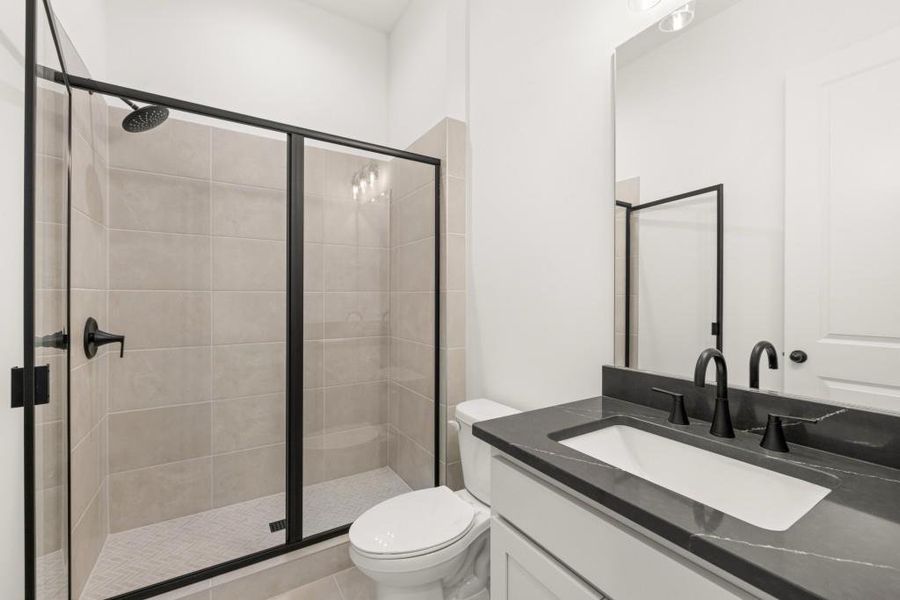 Furnished interior view inside a new home in East Harbor II at Chestatee, Dawsonville (Image 10).