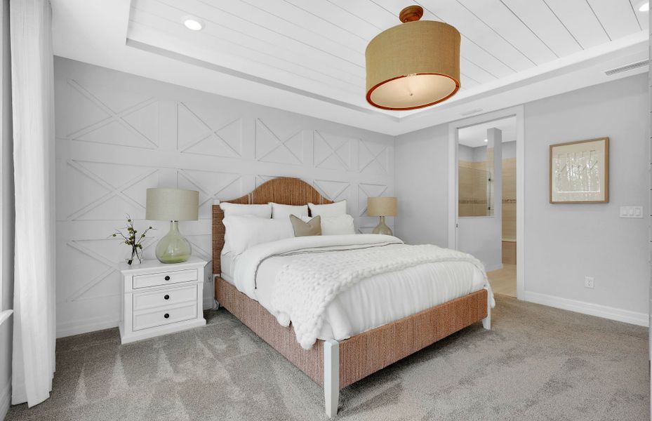 Furnished interior view inside a new home in Waterways, Richmond Hill (Image 13).