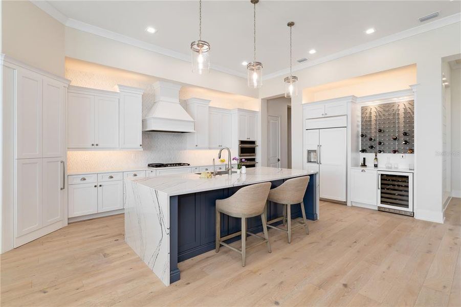 Furnished interior view inside a new home in , Palmetto (Image 38).