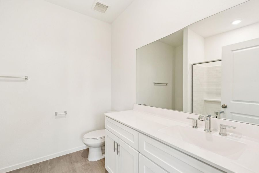 Furnished interior view inside a new home in Mavera, Conroe (Image 6).