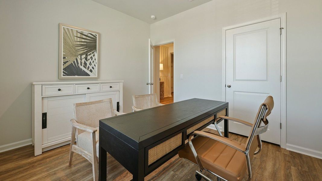 Furnished interior view inside a new home in Pineview North, Summerville (Image 12).