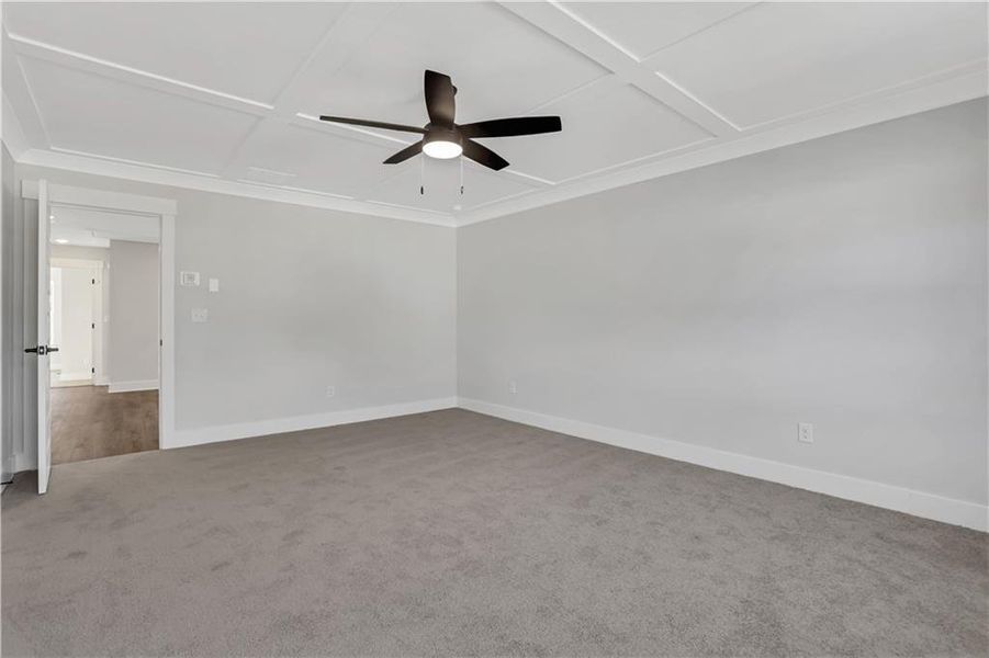 Spacious, unfurnished interior of a new home in Villas at Dawsonville, Dawsonville (Image 37). Spacious, unfurnished interior of a new home in Villas at Dawsonville, Dawsonville (Image 37).