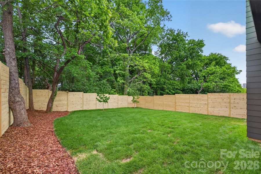 Exterior details and patio area of a home in , Charlotte (Image 25).