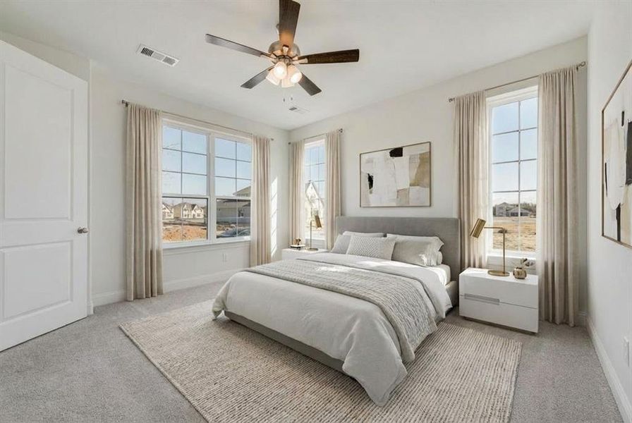 Furnished interior view inside a new home in Prairie Ridge, Venus (Image 7).