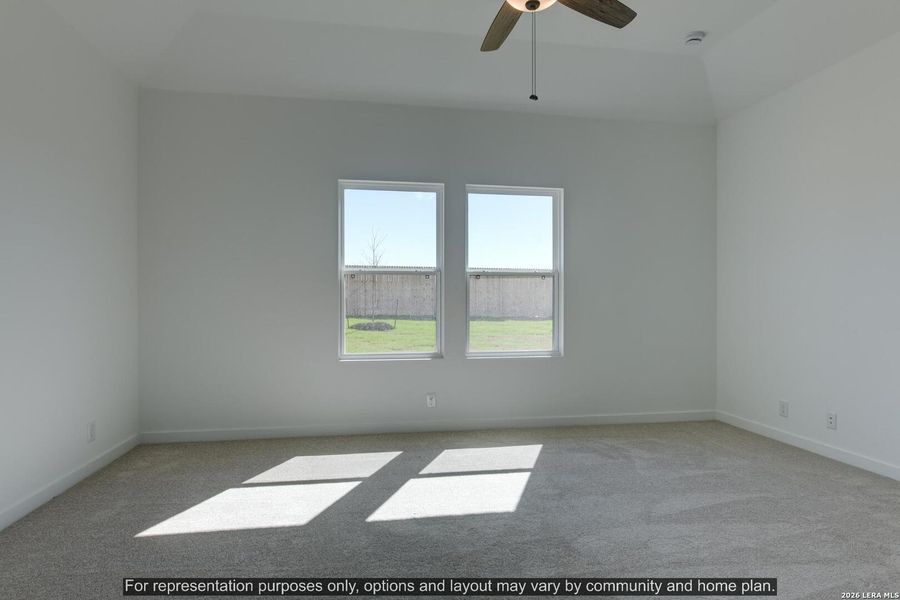 Spacious, unfurnished interior of a new home in The Wilder, Adkins (Image 11).